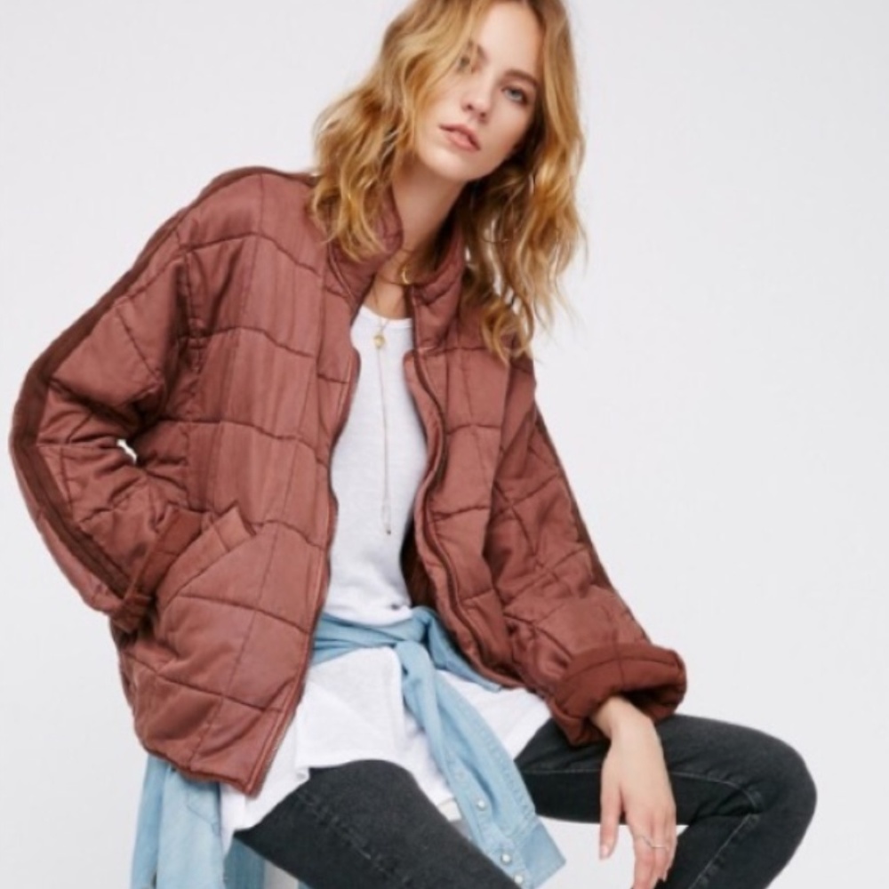 Free People Dolman Quilted Jacket XS